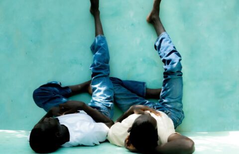 © Delali Ayivi, Venavi(twins), From the series: Denim Dreams (detail), 2023 / Created for Photo Vogue and Levi's Open Call