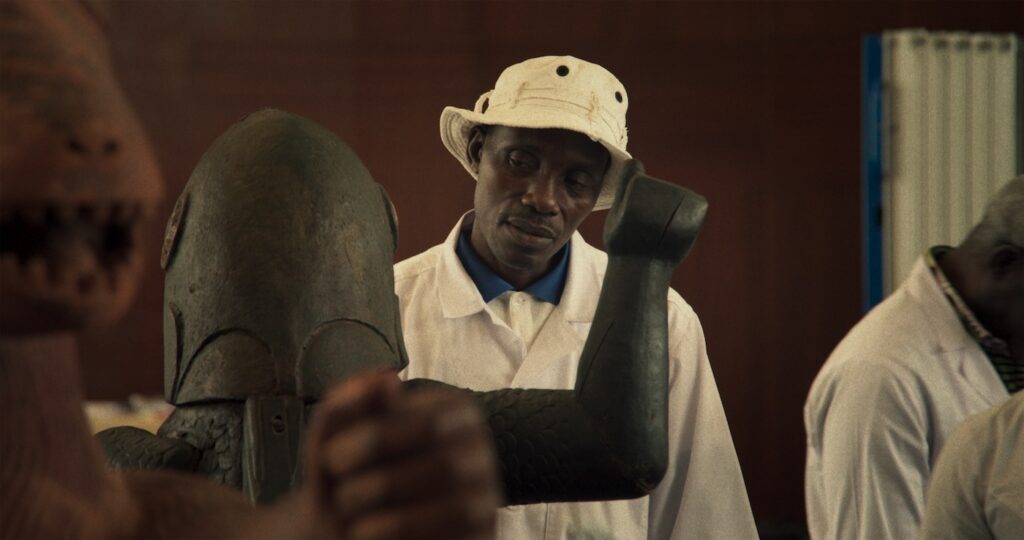 Still from Dahomey by Matt Diop. 