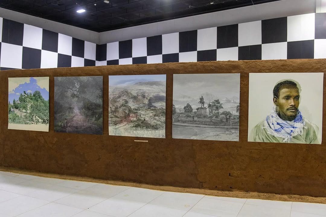 Maheder Haileselassie Tadesse, Installation view at 14th Bamako Biennale. Courtesy of Les Rencontres de Bamako.