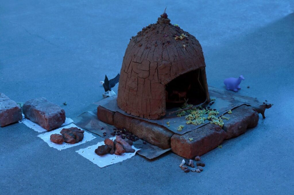 Dineo Seshee Bopape, Installation view., 2021. Courtesy of the artist and the Institute for Contemporary Art at VCU.